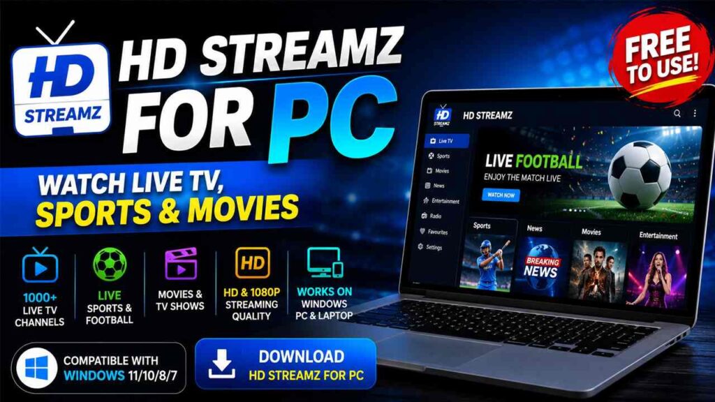 HD Streamz MOD APK Download Premium Unlocked Ad Free